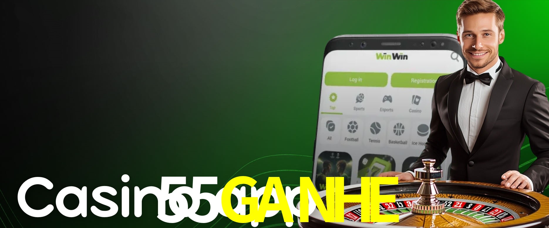 55GANHE Plataforma - 55GANHE visual 1