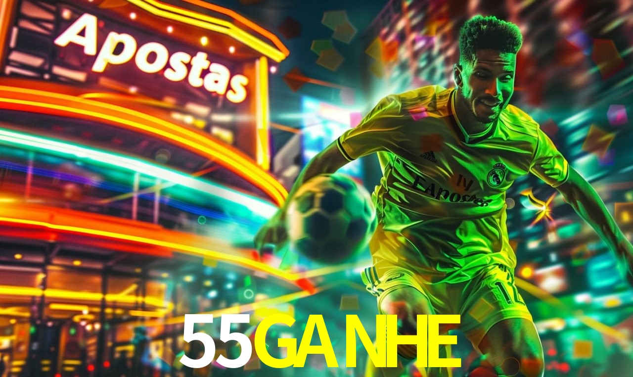 55GANHE Apostas Esportivas Logo - 34 Esportes Certificados