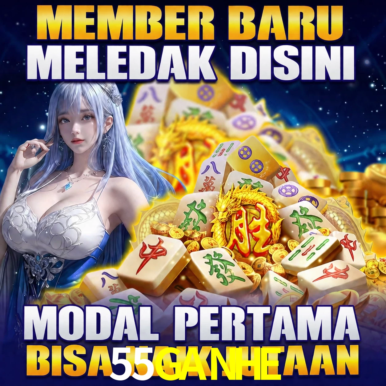 Slots com prêmios 55GANHE